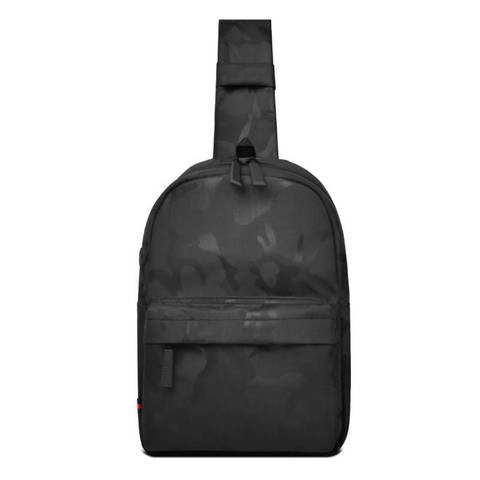 Рюкзак однолямочный WiWU Vigor чёрный камуфляж