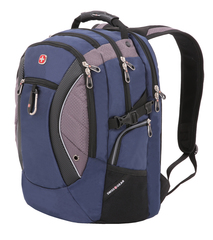 Рюкзак вместительный Swissgear синий/серый