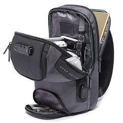 Однолямочный рюкзак Bange BG7082 черный