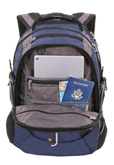 Рюкзак вместительный Swissgear синий/серый