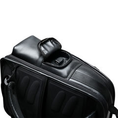 Рюкзак для ноутбука BOPAI 61-17311 нат.кожа чёрный