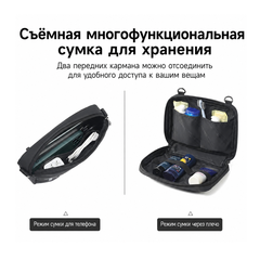 Рюкзак 3 в 1 Tigernu T-B9836 черный