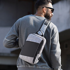 Однолямочный рюкзак Bange BG22002 серый