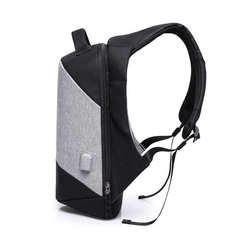 Рюкзак антивор для ноутбука 15,6 KAKA 2248 чёрно-серый