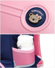 Рюкзак школьный Sun Eight 2694 синий с розовым