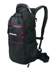 Рюкзак Wenger Narrow Hiking Pack черный/красный, 22л
