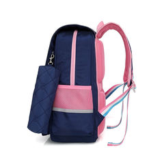 Рюкзак школьный Sun Eight 2697 синий с розовым