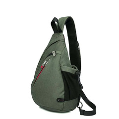 Рюкзак однолямочный повседневный КАКА 99001 зелёный
