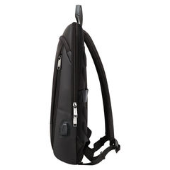 Рюкзак тонкий для ноутбука BOPAI с USB черный