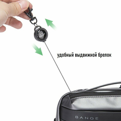 Однолямочный рюкзак Bange BG7313 серый