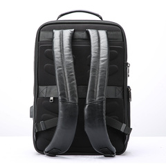 Рюкзак для бизнеса BOPAI 851-036511 нат.кожа черный