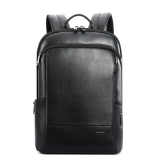 Рюкзак для ноутбука BOPAI 61-52711 нат.кожа черный