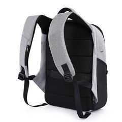 Рюкзак для ноутбука 15,6 KAKA 806 чёрно-серый (уценка)